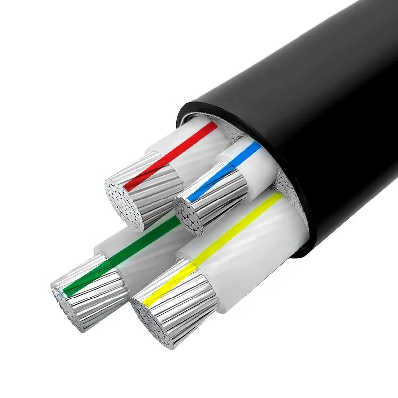 Kabel Aluminium Core, kabel Aluminium tahan api industri kabel tekanan rendah dan kawat kustom
