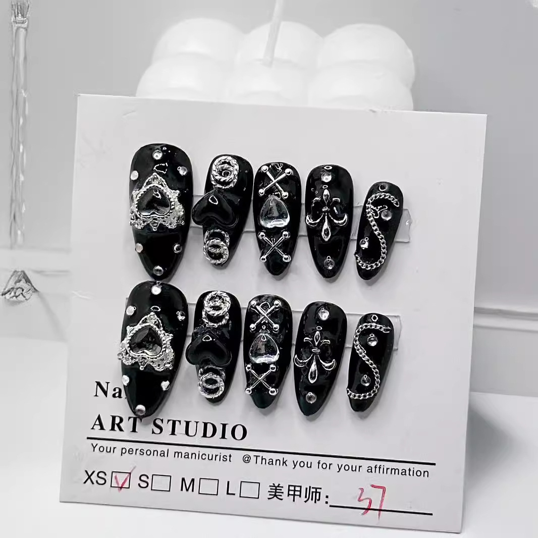 gothic press on nails wholesale