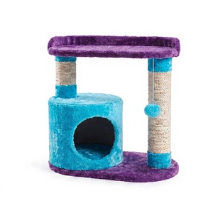 คอนโดแมว Skyline Oasis Eco Jute – แข็งแรงทนทาน 3 ชั้น สีสันทันสมัย - Product Image 1
