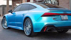 Sâu lõm món ăn vàng bạc đôi mảnh rèn rim <span class=keywords><strong>18</strong></span> 19 20 21 22 23 24 inch 5x112 5x120 xe khách 6061-T6 trung tâm bánh xe - Product Image 6