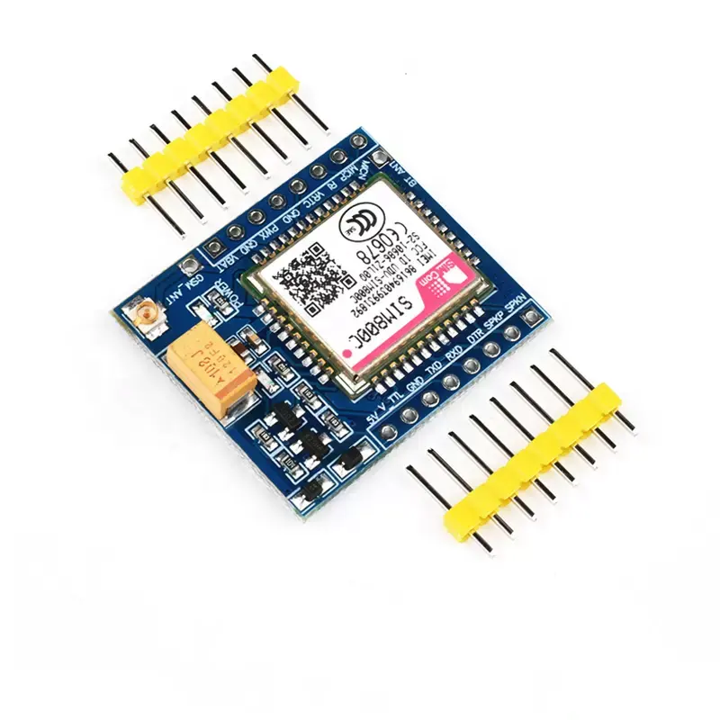 SIM800C GSM GPRS Módulo 5V/3,3 V TTL Placa de desarrollo SIM800C