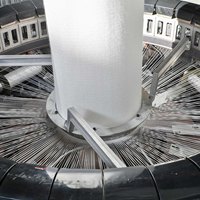 Machine à tisser circulaire à six navettes pour sacs tissés en plastique PP