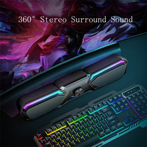 Barre de son Home Cinéma, système audio mini Bluetooth, haut-parleur avec caisson de basses, prise en charge des entrées optique, AUX et coaxiale pour TV - Product Image 3