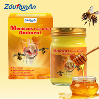 ZouRunAn Горячая Распродажа: Мазь для облегчения боли при проблемах с мениском 50г, Бальзам с пчелиным ядом и травами для ухода за коленями и суставами, Белая этикетка OEM ODM