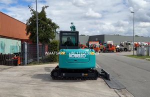 Excavadora Kobelco SK60 de 6 Toneladas, Original, Azul, Proveniente de Japón, Piezas de Motor para Maquinaria de Orugas, Usada, Japonesa - Product Image 4