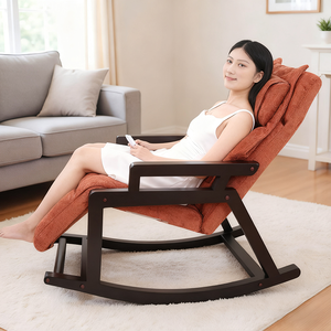 Cadeira de balanço pequena multifuncional destacável casa controle inteligente massagem cadeira - Product Image 4