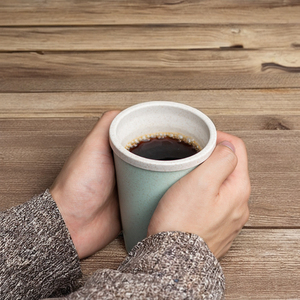 Offre Spéciale gobelet réutilisable écologique Portable tasse de voyage minimaliste personnalisée pour café retour école paille de blé tasse puissante - Product Image 2