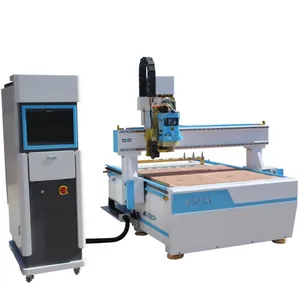 Hot Sale 1300x2500mm Werbung CNC 5x10 ft Holz bearbeitungs maschine Router mit 9kW ATC Spindel, CCD Visual Positioning System