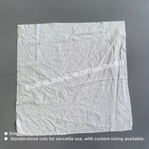 Trapos de Algodón 100% Sin Pelusa de 10KG, 20KG, 25KG, Paños Blancos de 10kg para Limpieza - Product Image 3