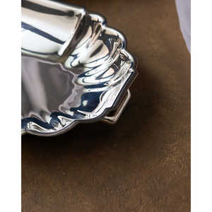 Plateau de service et élégante corbeille à légumes Gabriella P. Sheffield Angleterre - Product Image 3