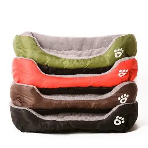 Durable Waterproof Removable Washable Cover Orthopedic Memory Foam Dog Pet Bed