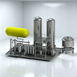 Equipo de Producción de CO2 de Larga Duración, 300 Kg/H, Equipo de Síntesis de Amoníaco con CO2, con Botella de Gas - Product Image 3