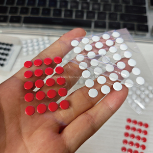 แผ่นรองเมาส์ DIY คุณภาพสูง Jade Air Universal Dots - <span class=keywords><strong>ล</strong></span>ดเสียงรบกวน แบบโค้งมน ขนาดเล็ก 6.5 มม. ผลิตจาก PTFE สำหรับแผ่นรองเมาส์ผ้า - Product Image 1