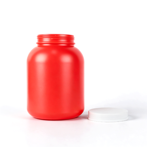 Botella de Plástico Grande para Polvo, Frasco de Almacenamiento de Boca Ancha con Tapa de Rosca para Mezcla de Proteínas y Suplementos - Product Image 4