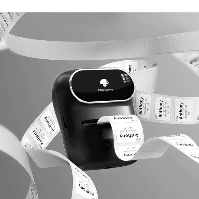 Wireless Printers Prints Hand Held Printer Portable Phonemo Mini Thermal Printers for Sale