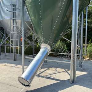 Silo à alimentation galvanisé de haute qualité pour le stockage du maïs, du riz et des céréales, équipement d'élevage avicole - Product Image 3