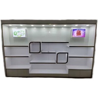 Mobilier de salon de beauté écologique pliable directement de l'usine, boutique de perruques, présentoir décoratif de cheveux pour la décoration intérieure
