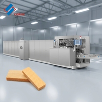 Mesin Pembuat Wafer Biskuit Otomatis Penuh, Efisiensi Tinggi, Kecepatan Tinggi, Laris Manis