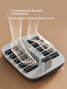 Massaggiatore Elettrico <span class=keywords><strong>per</strong></span> Piedi e Gambe con Funzione Riscaldante e Bolle, Spa con Musica, Versione Digitale Debei ZY-308 - Product Image 6