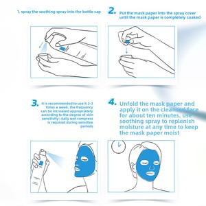 Spray apaisant et revitalisant, tonique hydratant et réparateur pour le visage et le corps, pour hommes, 300 ml - Product Image 3