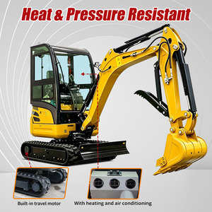 Mini-excavatrice robuste de 3,5 tonnes pour l'UE, moteur CE 5 EPA, petite pelle avec bras renforcé pour la construction de sous-sols - Product Image 4