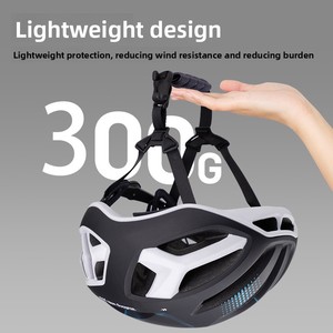 ボフィン プロフェッショナル 三層エッジ保護 ライトラグジュアリー 大人用 ユニセックス 自転車ヘルメット 20個の通気孔付き ロードバイクライディング用 - Product Image 3