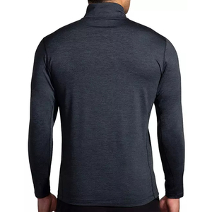 Personnalisé Léger Doux 90% Polyester 10% Spandex Séchage Rapide Respirant Quart Zip Pull Active Wear Sport Sweatshirt - Product Image 3