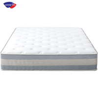 Meistverkaufte Faltbare Schaumstoffmatratze Hochdichte Queen-Size Latex-Gel-Memoryschaum-Matratze Taschenfederkernmatratze