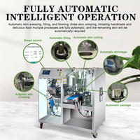Machine à empanadas électrique commerciale en acier inoxydable, machine à dumplings de table tout-en-un, machine automatique à momos et samosas avec moteur