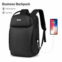 Mochila para Portátil de Gran Capacidad para Hombre, Resistente al Agua, para Viajes, Estudiantes, con Puerto de Carga USB