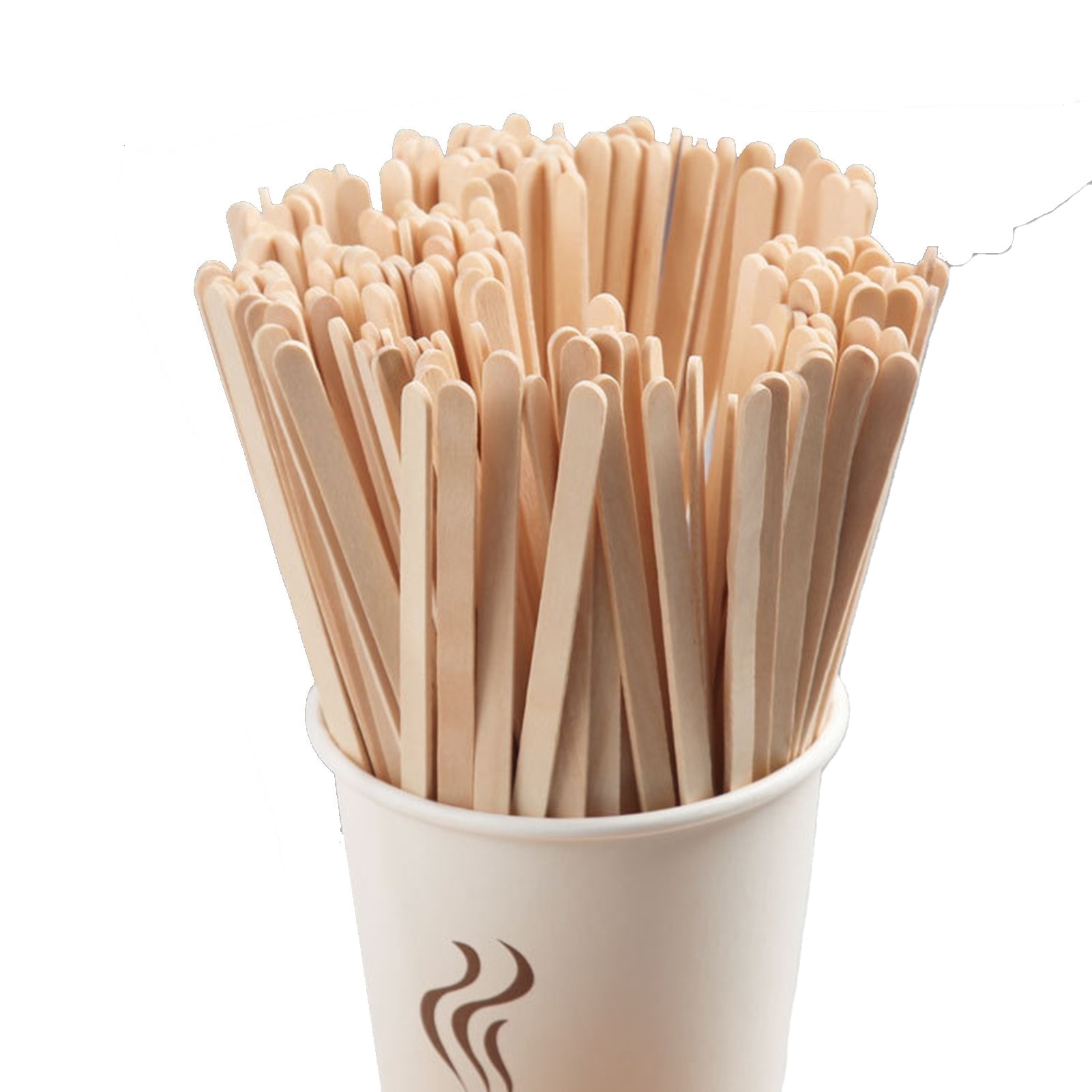 Заводская поставка, привлекательная цена, Индивидуальные Упаковочные палочки, деревянная бамбуковая мешалка для кофе