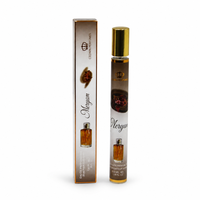 Coffret de Présentation Eau de Parfum Unisexe Cylindre Brillant Ivoire Perle pour Soirée Anniversaire, Parfum Longue Durée