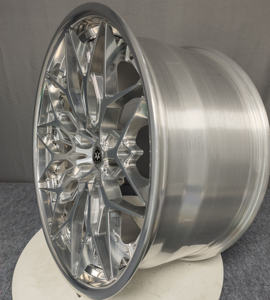 Viaol Nouveau 2 pièces 16 pouces/18 pouces/20 pouces jantes en alliage à plat profond poli brossé 5x114.3 5x120 4x100 5x108 6x139.7 pour A6 C7 <span class=keywords><strong>C8</strong></span> - Product Image 3