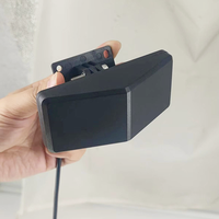 Hesida Lampe d'avertissement universelle Assistance micro-ondes Système d'angle mort BSM Installation facile Moto 24ghz Radar micro-ondes