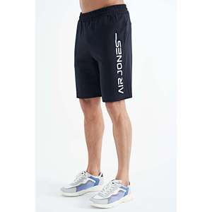 Pantalones Cortos de Doble Cara para Hombre Air Jones Alva, Color Azul Marino, Estampados, Mezcla de Algodón y Poliéster - Ropa Deportiva Informal, Modelo 81245 - Product Image 3