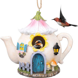 Vogelhuisje hangend <span class=keywords><strong>camper</strong></span> vogelhuisjes decoratief vogelhuisje voor huis tuin decoratie - Product Image 5