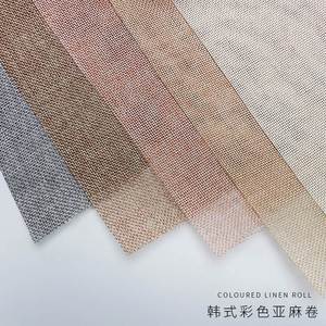 กระดาษห่อดอกไม้สไตล์เกาหลี สีสันสดใส แบบม้วน วินเทจ ผ้าไม่เคลือบสี สำหรับงาน DIY ช่อดอกไม้ และอุปกรณ์จัดดอกไม้ - Product Image 2