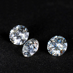 Moissanite en vrac variée et abordable R.GEM. Diamants en gros de 3 mm à 12 mm, taille brillant <span class=keywords><strong>super</strong></span> rond, qualité VVS pour la fabrication de bijoux - Product Image 3