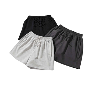 Pantalones cortos deportivos de algodón transpirable para hombre con logotipo personalizado MOQ bajo Muestra gratis del proveedor de la fábrica de Vietnam - Product Image 1