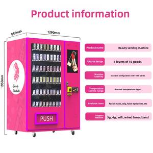 Distributeur automatique de cils personnalisé avec carte de crédit et paiements en espèces <span class=keywords><strong>Ins</strong></span>.... Distributeur automatique de beauté et ongles - Product Image 2