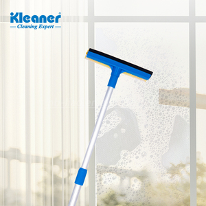 Kleaner 25CM essuie-glace nettoyeur télescopique poignée en aluminium éponge et tête en caoutchouc raclette de fenêtre outils de <span class=keywords><strong>nettoyage</strong></span> de vitres - Product Image 4
