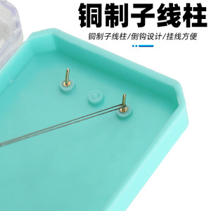 Transparent Fishing Line <b>Box</b> 31 36 41 45 Cm Long Abs Material Multi Purpose Storage For <b>Tackle</b> Accessories - Product Image 4