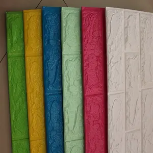 ตกแต่งห้องคาราโอเกะแผ่นผนังอิฐFaux,เด็กสติกเกอร์อ้วน - Product Image 1