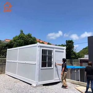 <span class=keywords><strong>Casa</strong></span> Contenedor Prefabricada Plegable y Colapsable, Cámara de <span class=keywords><strong>Refugio</strong></span> Móvil Temporal para Almacenamiento y Vivienda, Personalizada por la Fábrica DXH - Product Image 5