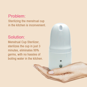 Cuisson à la vapeur réutilisable personnalisé <span class=keywords><strong>pour</strong></span> les menstruations désinfectant portable coupes et disques menstruels stérilisateur à vapeur <span class=keywords><strong>pour</strong></span> la coupe menstruelle - Product Image 3