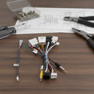 Harnais d'alimentation pour <span class=keywords><strong>autoradio</strong></span> Meihua pour <span class=keywords><strong>Toyota</strong></span> Série Corolla/Camry/Prado/RAV4/Hilux, <span class=keywords><strong>adaptateur</strong></span> de câble avec Canbus - Product Image 6