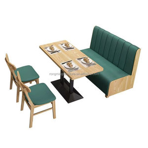 Phong Cách Hiện Đại Tùy Chỉnh Bàn Ăn Cho Nhà Hàng Thức Ăn Nhanh Gian Hàng Cà Phê Cửa Hàng Trường Căng Tin & Khách Sạn Trực Tiếp Trung Quốc Nhà Máy - Product Image 3