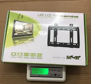 بسعر الجملة حامل تليفزيون LCD يثبت بالحائط 14 26 42 40 63 80 بوصة حامل تليفزيون مثبت بالحائط