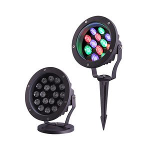 ไฟสระว่ายน้ำแบบพกพา LED RGBW พร้อมรีโมทคอนโทรล IP68 ตัวเรือนสแตนเลส แสงสีขาว 5000K Ra90 ความสว่าง 900 ลูเมนส์ 120 ลูเมนต่อวัตต์ รับประกัน 3 ปี - Product Image 1