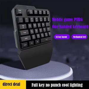K75RGB transparent keyboard 81-<b>key</b> three-mode wireless wired mechanical player e-sports keyboard - Product Image 5